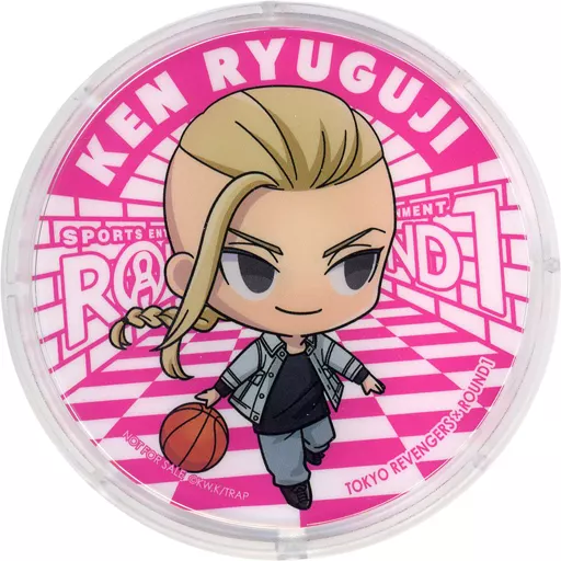 龍宮寺堅 アクリルコースター デフォルメイラスト ROUND1ver. 「東京リベンジャーズ×ラウンドワン キャンペーン! 第2弾」 コラボドリンク注文特典_image