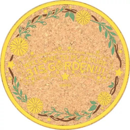 315Pro W 公式アクリルコルク 「THE IDOLM＠STER SideM PM WELCOME TO PLEASURE 315 G＠RDEN!!!」_image