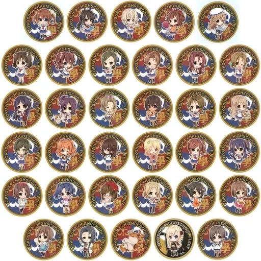 全34種セット 「よこすか×ハイスクール・フリート グルメスタンプラリー」 コラボメニュー注文特典