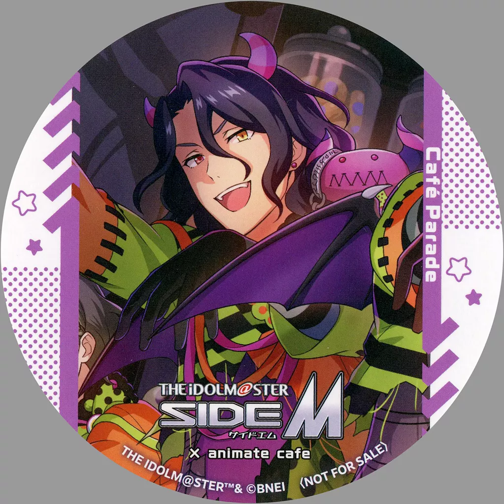 アスラン=ベルゼビュートII世 ランダムコースター 「アイドルマスター SideM×animatecafe Mフェス2023」 メニュー注文特典