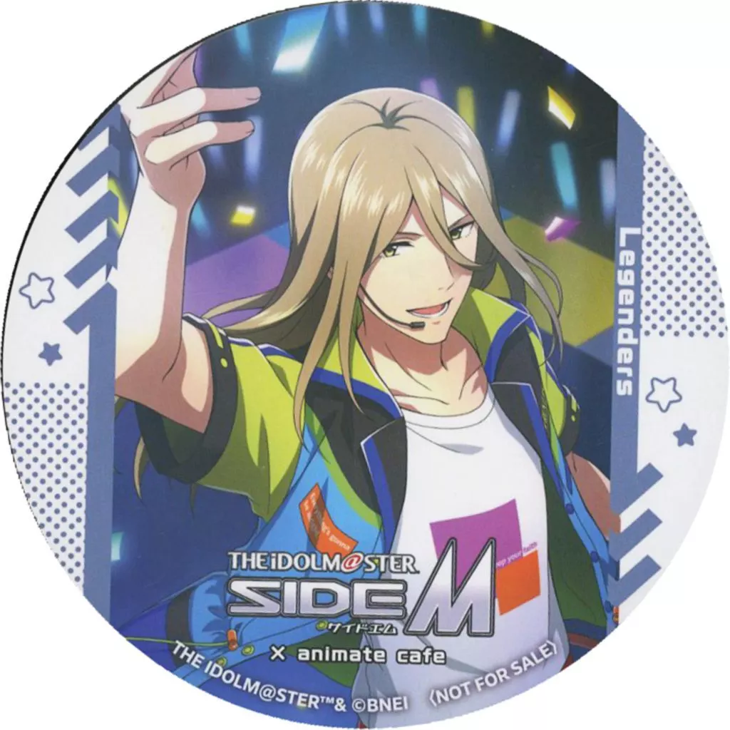 古論クリス ランダムコースター 「アイドルマスター SideM×animatecafe Mフェス2023」 メニュー注文特典