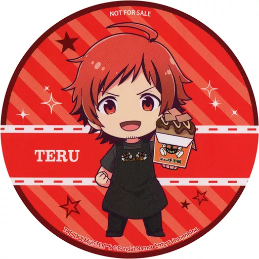天道輝 コースター 「アイドルマスター SideM×ばくだん焼本舗」 コラボメニュー注文特典