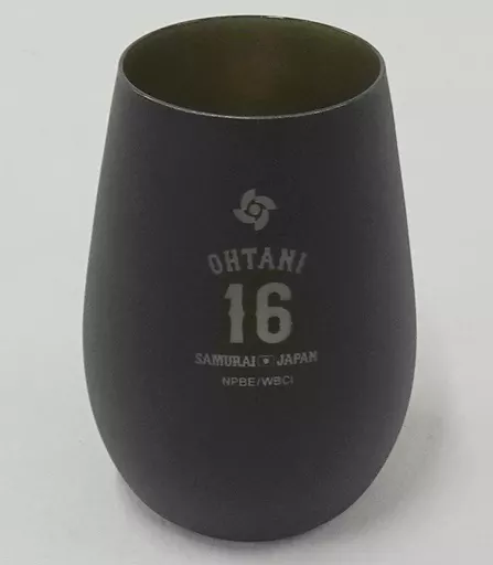 マグカップ・湯のみ　大谷翔平#16 侍ジャパン タンブラーBlack+Gold 「2023 WORLD BASEBALL CLASSIC」