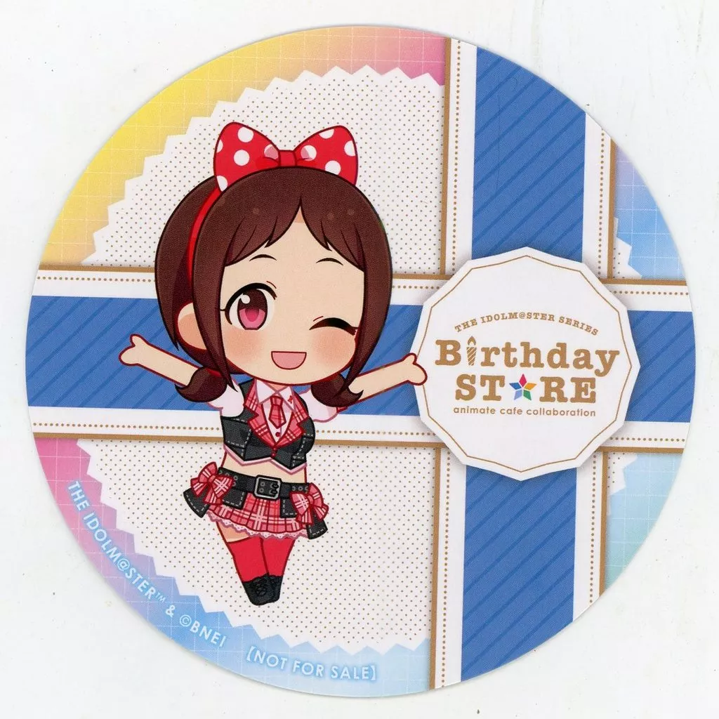 村松さくら ランダムコースター(グループ2) 「THE IDOLM＠STER SERIES Birthday STORE～March～」 ドリンクメニュー注文特典
