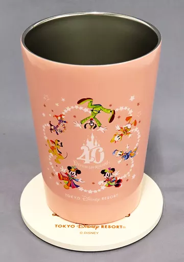 Disney - ディズニー　40周年　ドリームゴーラウンド　タンブラー&amp;コースター 東京ディズニーリゾート40周年スペシャルグッズ ドリームゴー