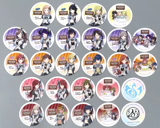 全26種セット コースター 「アイドルマスター シャイニーカラーズ×animatecafe」 メニュー注文特典