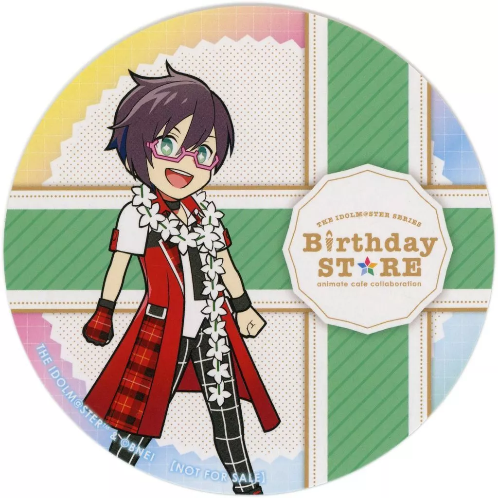 伊瀬谷四季 ランダムコースター(グループ1) 「THE IDOLM＠STER SERIES Birthday STORE～April～」 ドリンクメニュー注文特典