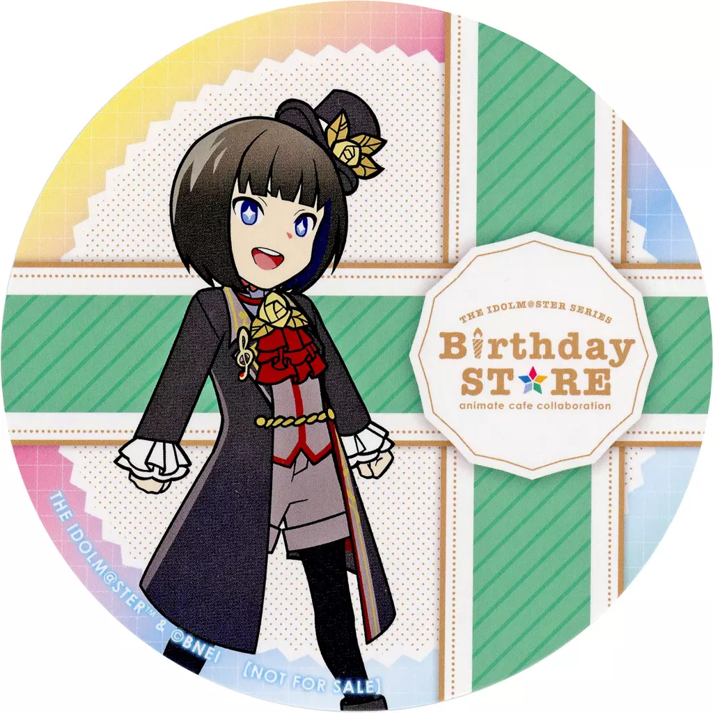 神楽麗 ランダムコースター(グループ2) 「THE IDOLM＠STER SERIES Birthday STORE～June～」 ドリンクメニュー注文特典