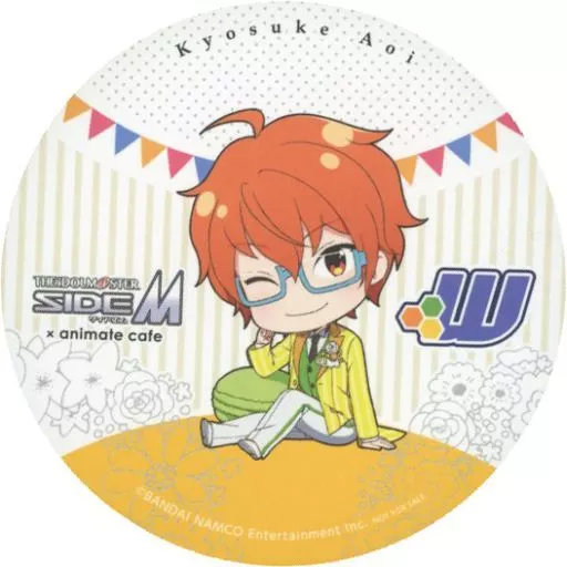 蒼井享介 ランダムコースター(グループ1) 「THE IDOLM＠STER SERIES Birthday STORE～July～」 ドリンクメニュー注文特典