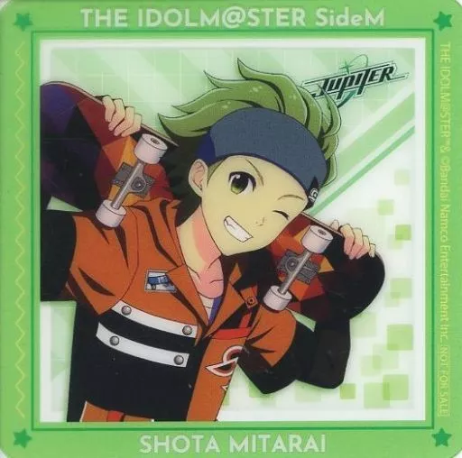 御手洗翔太 クリアコースター 「アイドルマスター SideM×GiGO」後半 SideM焼き・ノベルティ付きドリンク購入特典