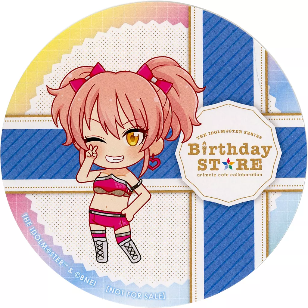 城ヶ崎美嘉 ランダムコースター(グループ1) 「THE IDOLM＠STER SERIES Birthday STORE～November～」 ドリンクメニュー注文特典