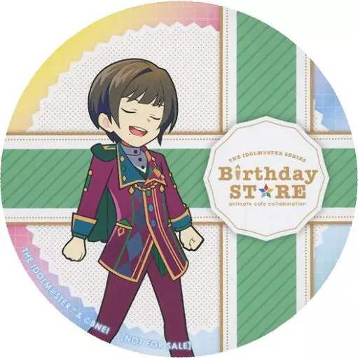 東雲荘一郎 ランダムコースター(グループ1) 「THE IDOLM＠STER SERIES Birthday STORE～November～」 ドリンクメニュー注文特典