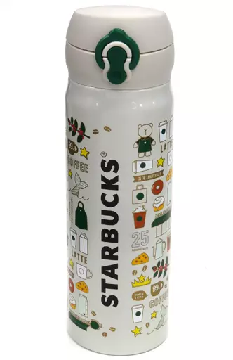 マグカップ・湯のみ　ハンディーステンレスボトルスターバックスルーツ 500ml 「スターバックスコーヒー」 スターバックス日本上陸25周年記念グッズ 駿河屋 -<中古>ハンディーステンレスボトルスターバックスルーツ