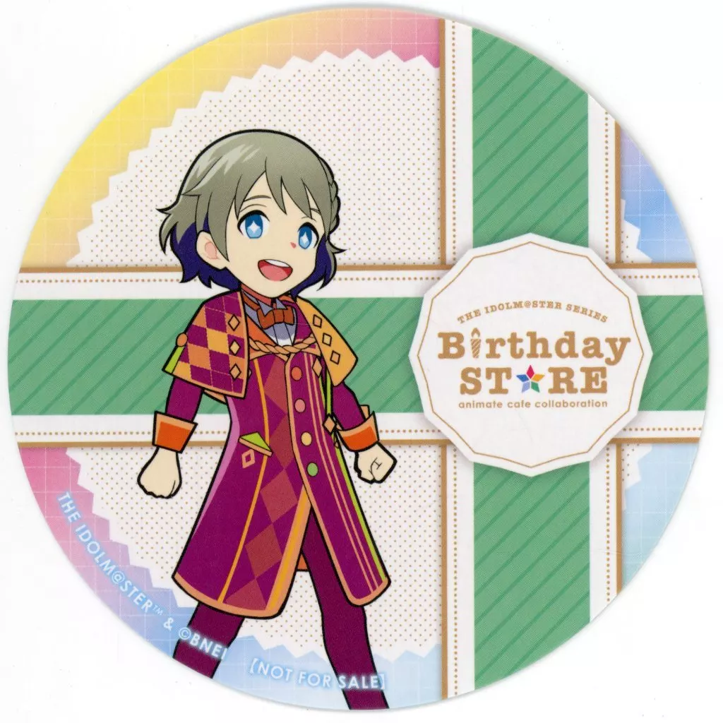 卯月巻緒 ランダムコースター(グループ1) 「THE IDOLM＠STER SERIES Birthday STORE～December～」 ドリンクメニュー注文特典