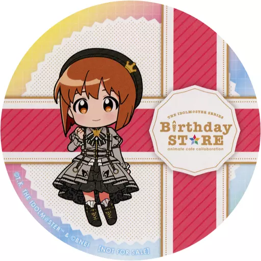 萩原雪歩 ランダムコースター(グループ2) 「THE IDOLM＠STER SERIES Birthday STORE～December～」 ドリンクメニュー注文特典