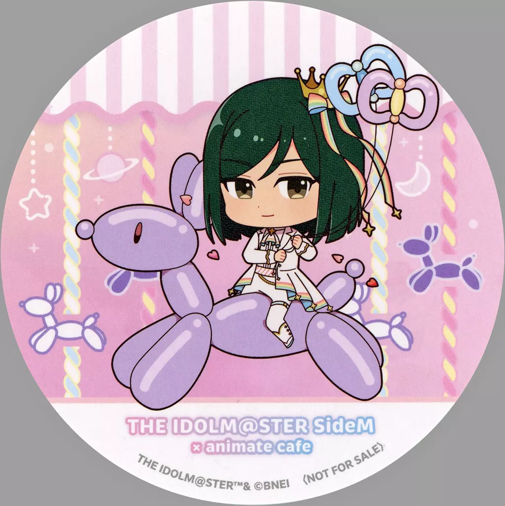 清澄九郎 コースター 「アイドルマスター SideM Mフェス2024 part1×animatecafe」 メニュー注文特典