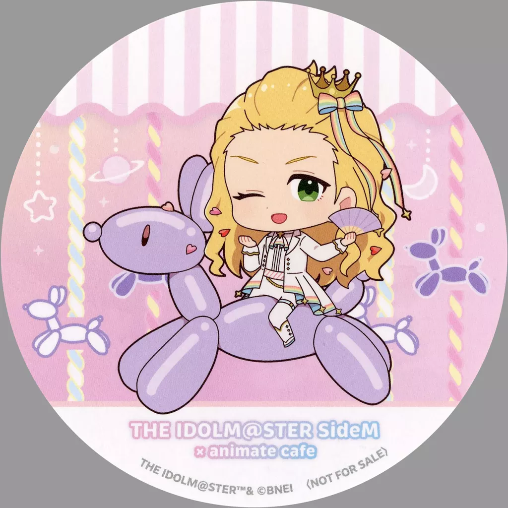 華村翔真 コースター 「アイドルマスター SideM Mフェス2024 part1×animatecafe」 メニュー注文特典