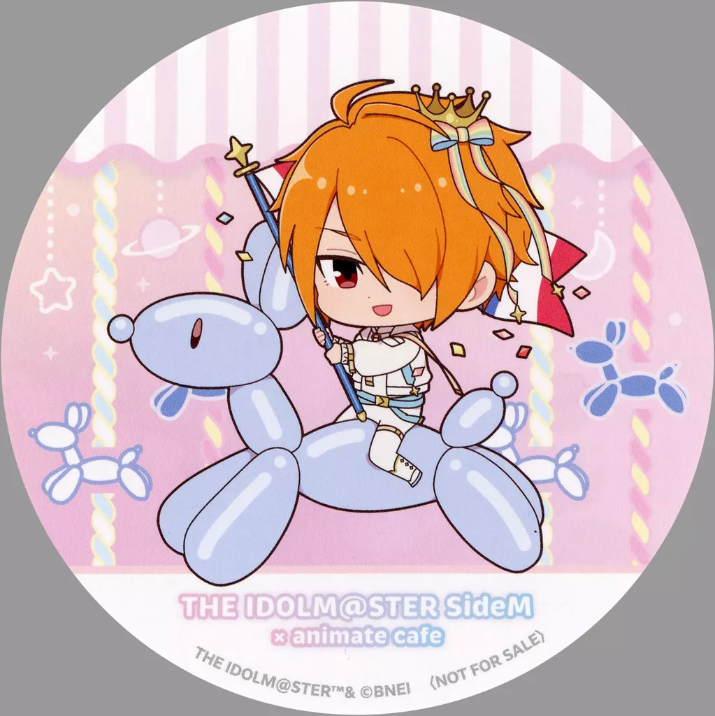 九十九一希 コースター 「アイドルマスター SideM Mフェス2024 part1×animatecafe」 メニュー注文特典
