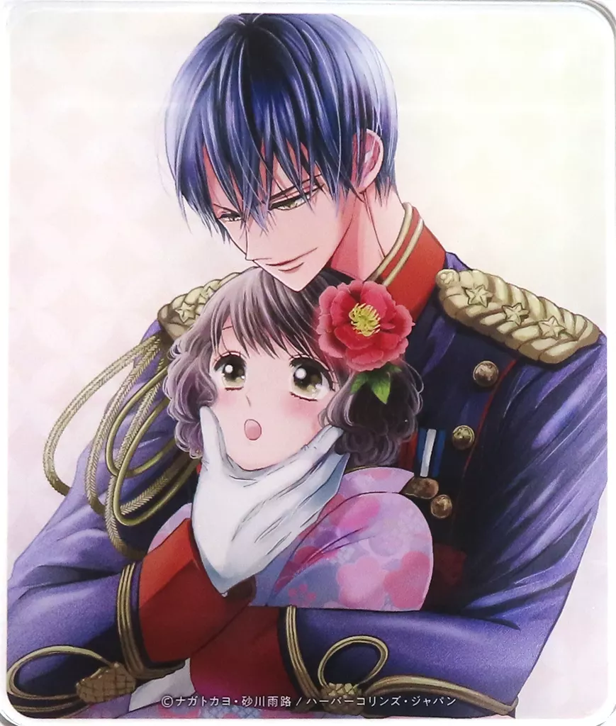 縞田楓＆岩津雪禎 アクリル 「コミックス 大正新婚浪漫～軍人さまは初心な妻を執着純愛で染め上げたい～ 第2巻」 書泉有償特典_image