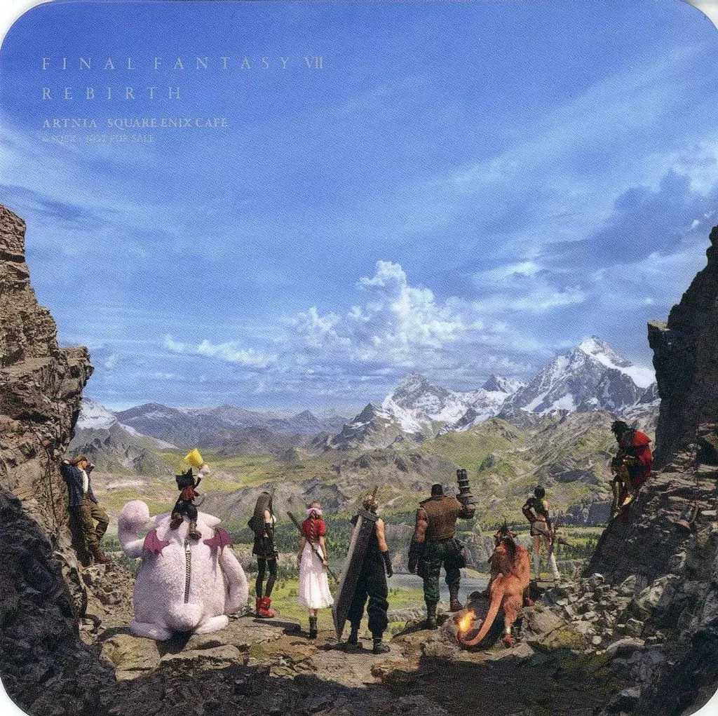 ファイナルファンタジーⅦ アルトニア コースター MR-00198 FINAL FANTASY Ⅶ FF7 スクエニカフェ アルトニア コースター