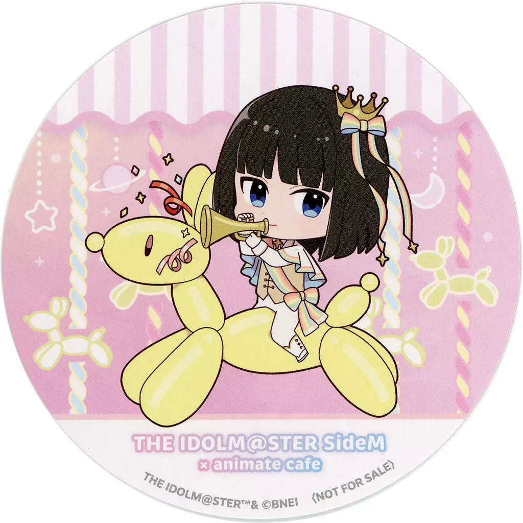 神楽麗 コースター 「アイドルマスター SideM Mフェス2024 part2×animatecafe」 メニュー注文特典