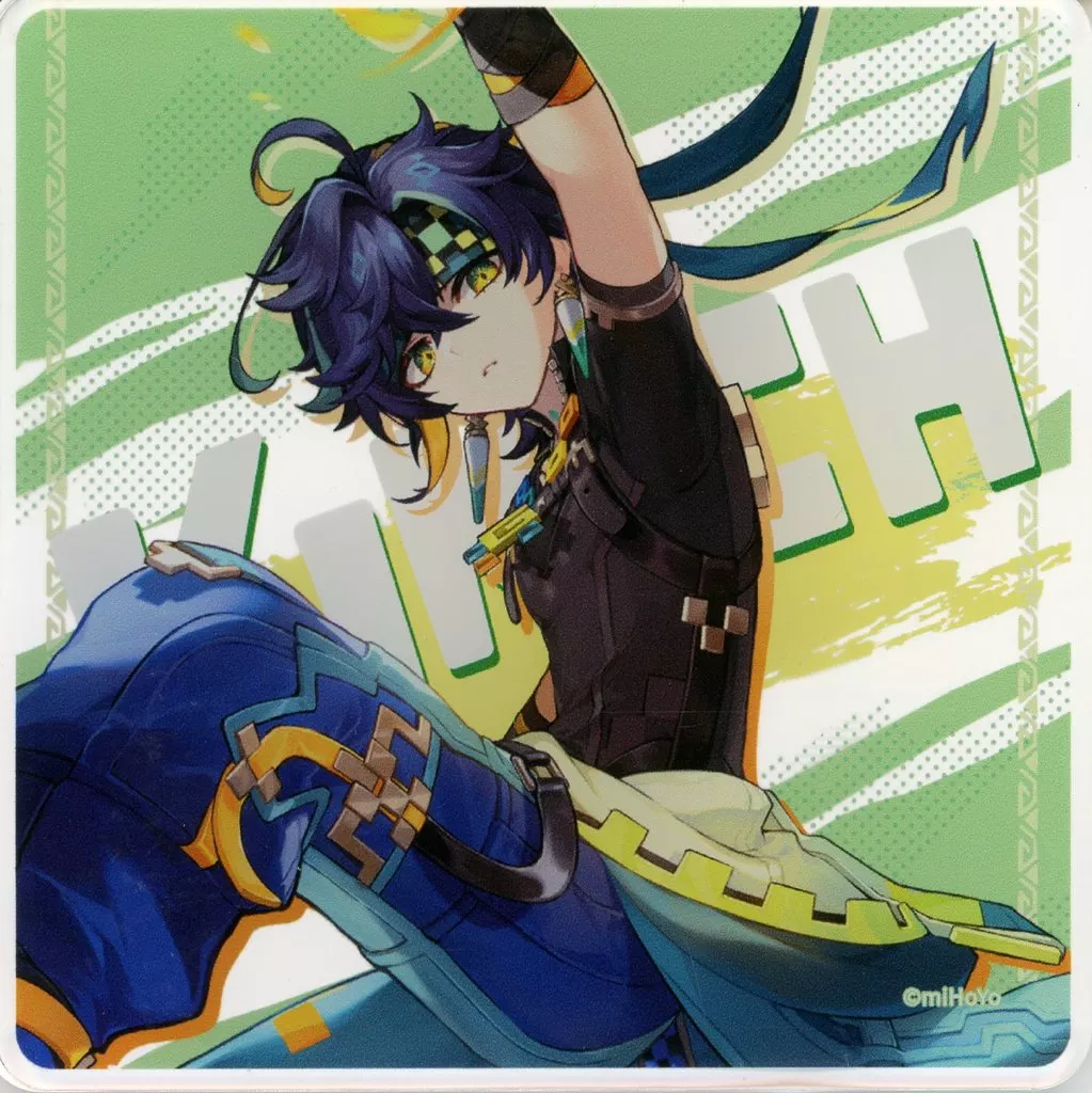 キィニチ アクリル 「原神×Gratte animatecafe ～駆け抜けろ、灼熱のナタへ～」 メニュー有償特典_image