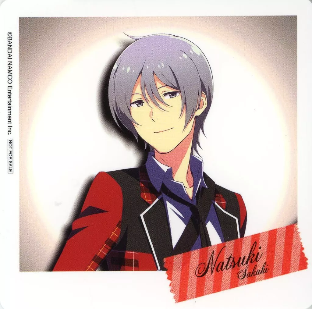 榊夏来 コースター 「アイドルマスター SideM×SEGA」 SideM焼き・ノベルティ付きドリンク購入特典