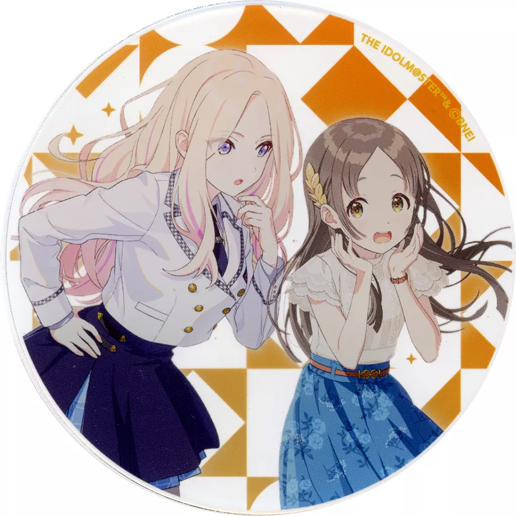 倉本千奈＆十王星南 「学園アイドルマスター×カラオケまねきねこ アクリルコースター」