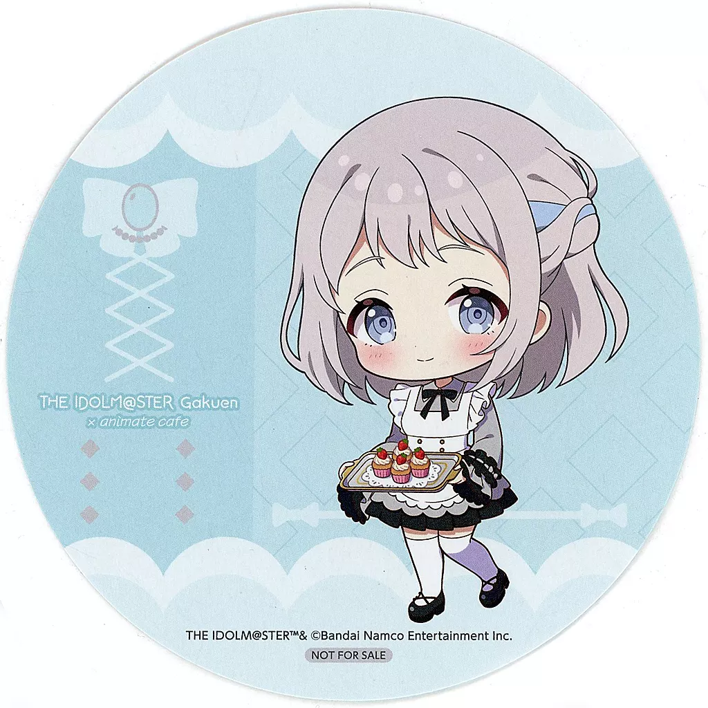 葛城リーリヤ(ミニキャラ) コースター 「学園アイドルマスター×animatecafe」 メニュー注文特典