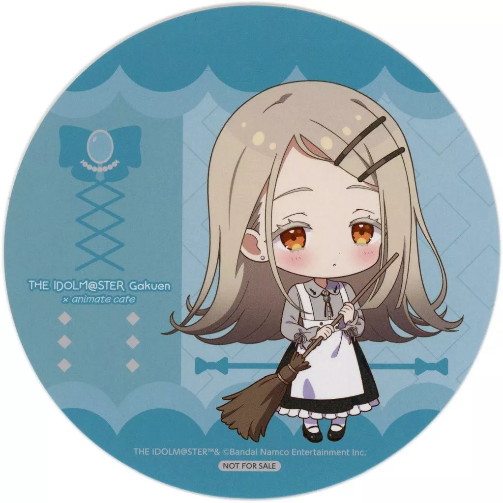 篠澤広(ミニキャラ) コースター 「学園アイドルマスター×animatecafe」 メニュー注文特典