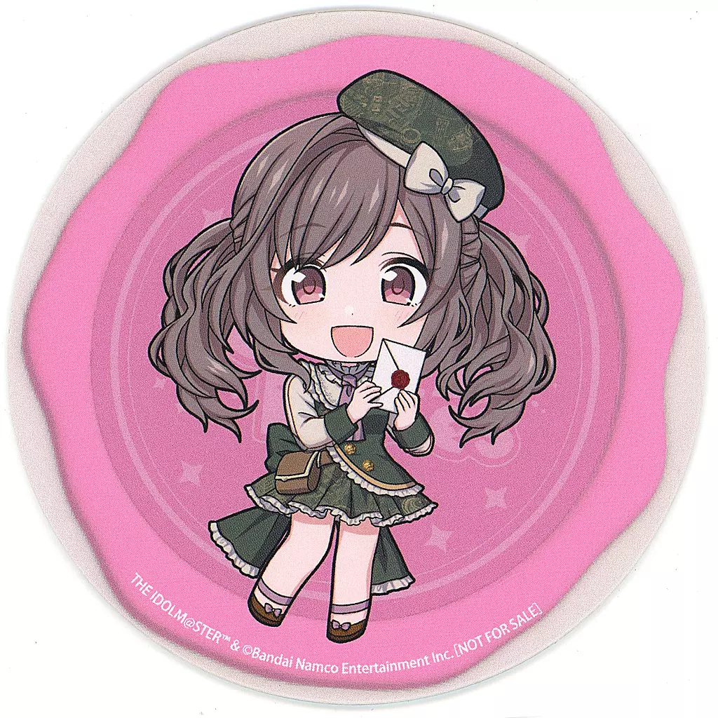 月岡恋鐘 オリジナルコースター(Bグループ) 「アイドルマスター シャイニーカラーズ×横浜・八景島シーパラダイス Shiny Pieces」 コラボメニュー注文特典