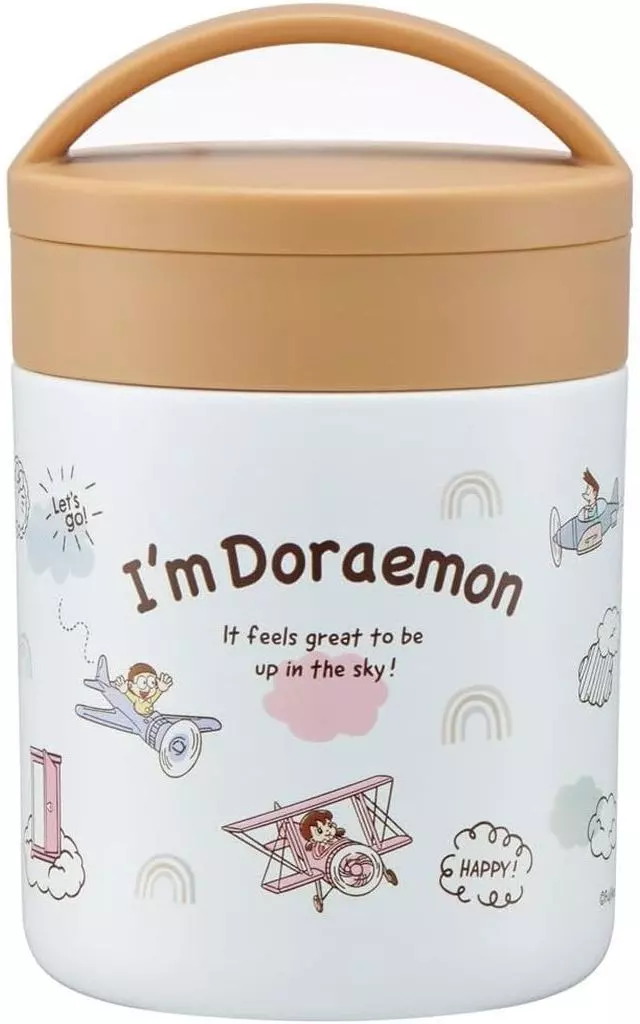ドラえもん(お空さんぽ) 抗菌保温保冷デリカポット 「I’m Doraemon(アイム・ドラえもん)」