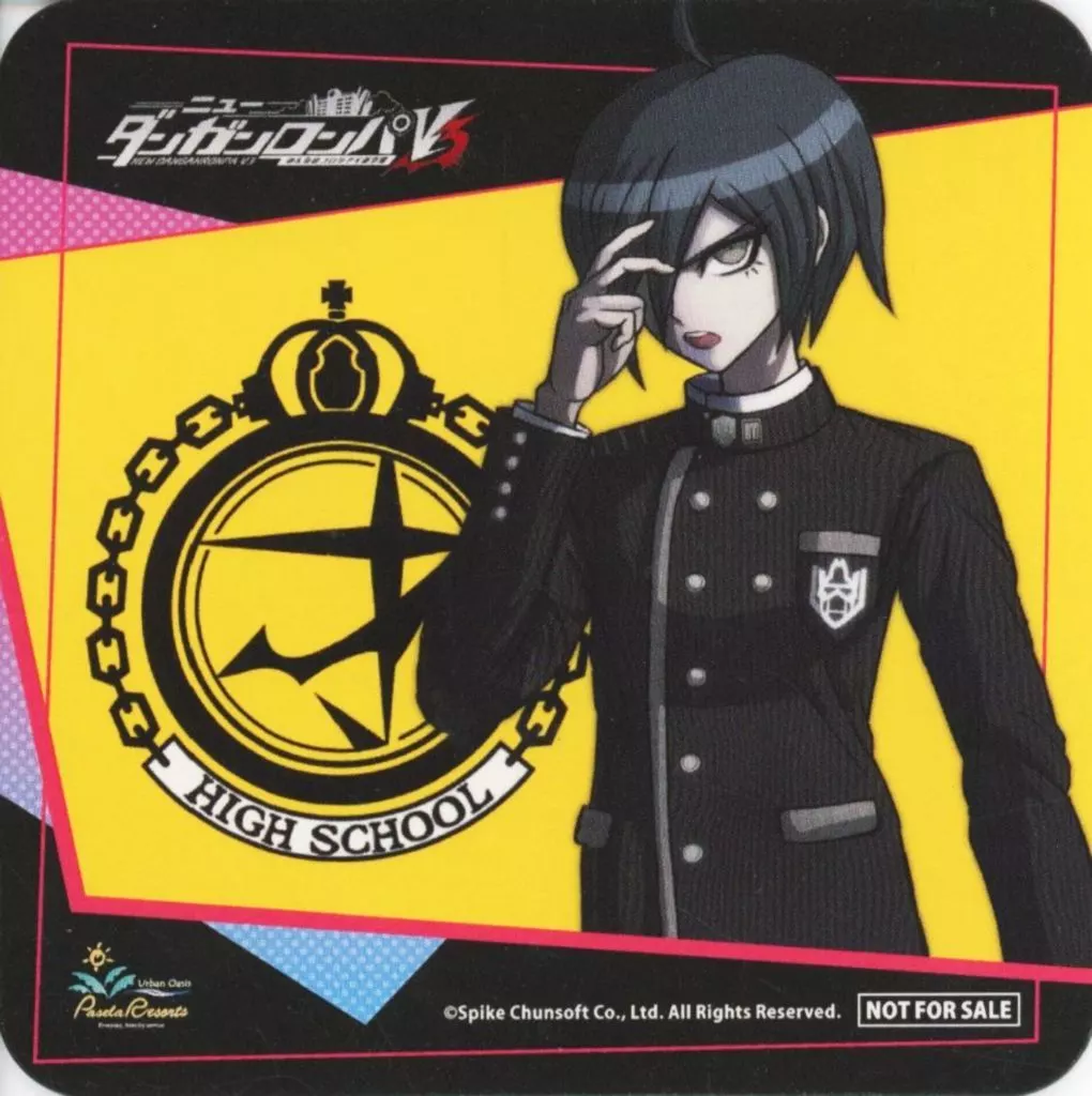 ダンガンロンパ　最原　コースター Amazon.co.jp: ダンガン ロンパ V3 コースター 最原終一 ミックス