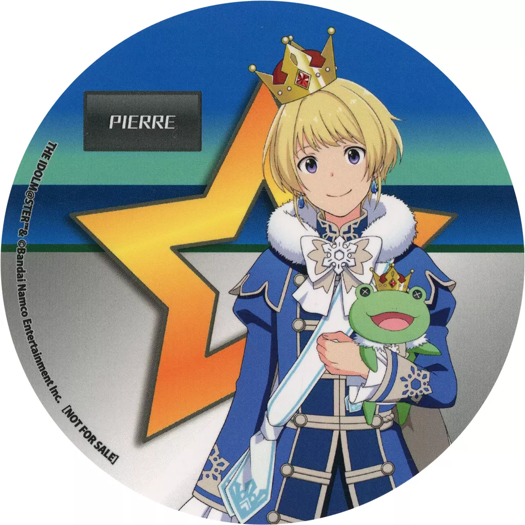 ピエール オリジナルコースター C 「アイドルマスター SideM×アトフェス 315 WINTER PASSION second!!」 コラボメニュー注文特典 前半
