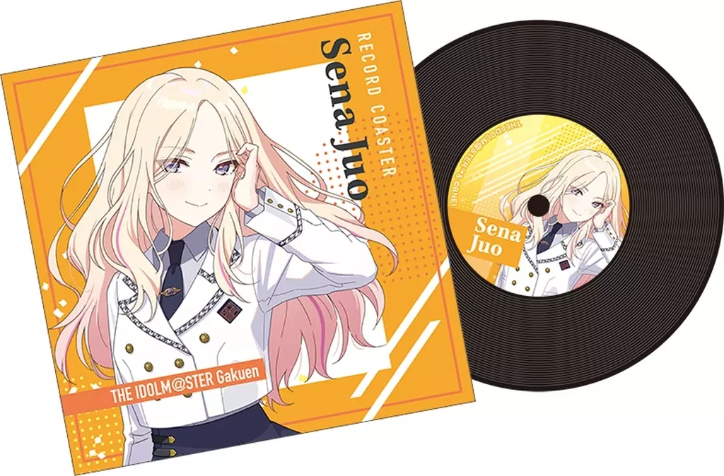 十王星南 レコード風コースター 「学園アイドルマスター」