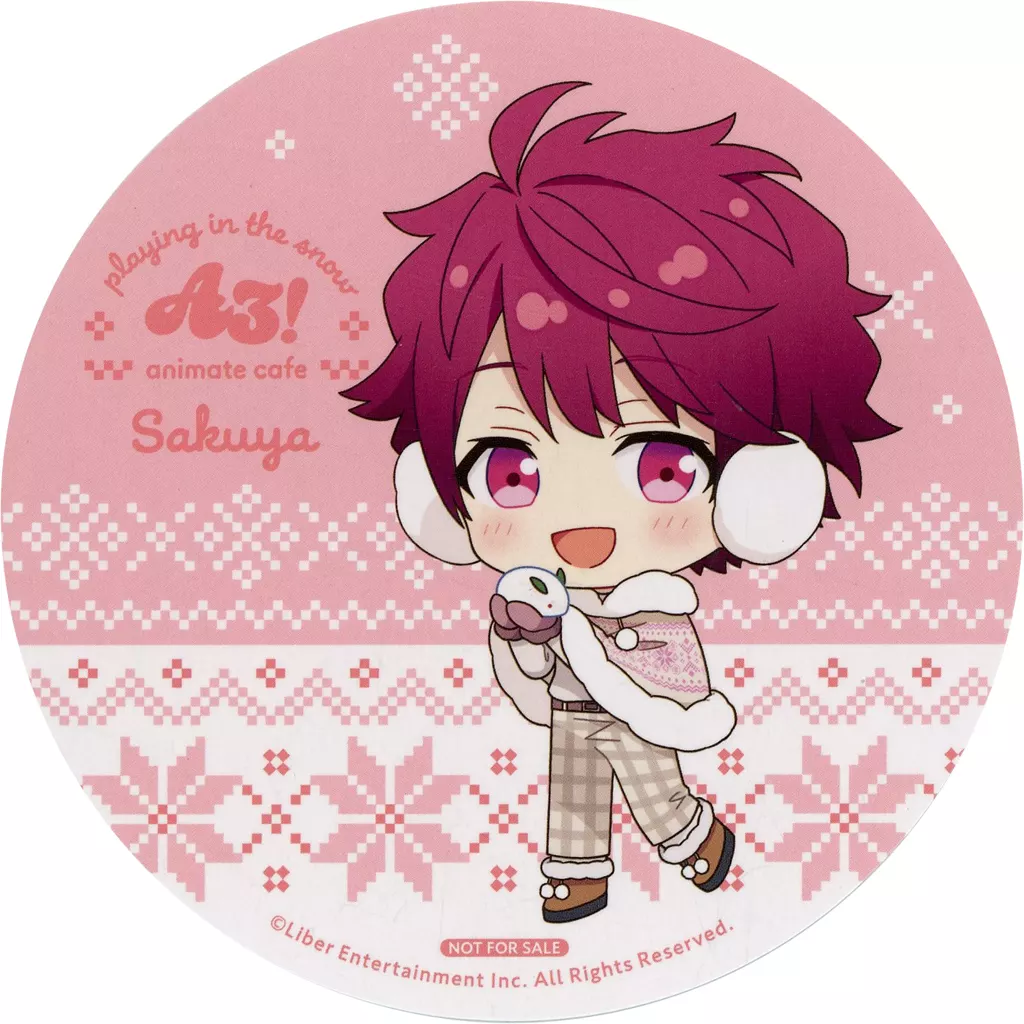 新品★A3！★春組【佐久間咲也】アニカフェ★ランダム★特典★コースター 新品☆A3！☆春組【佐久間咲也】アニカフェ☆ランダム☆特典
