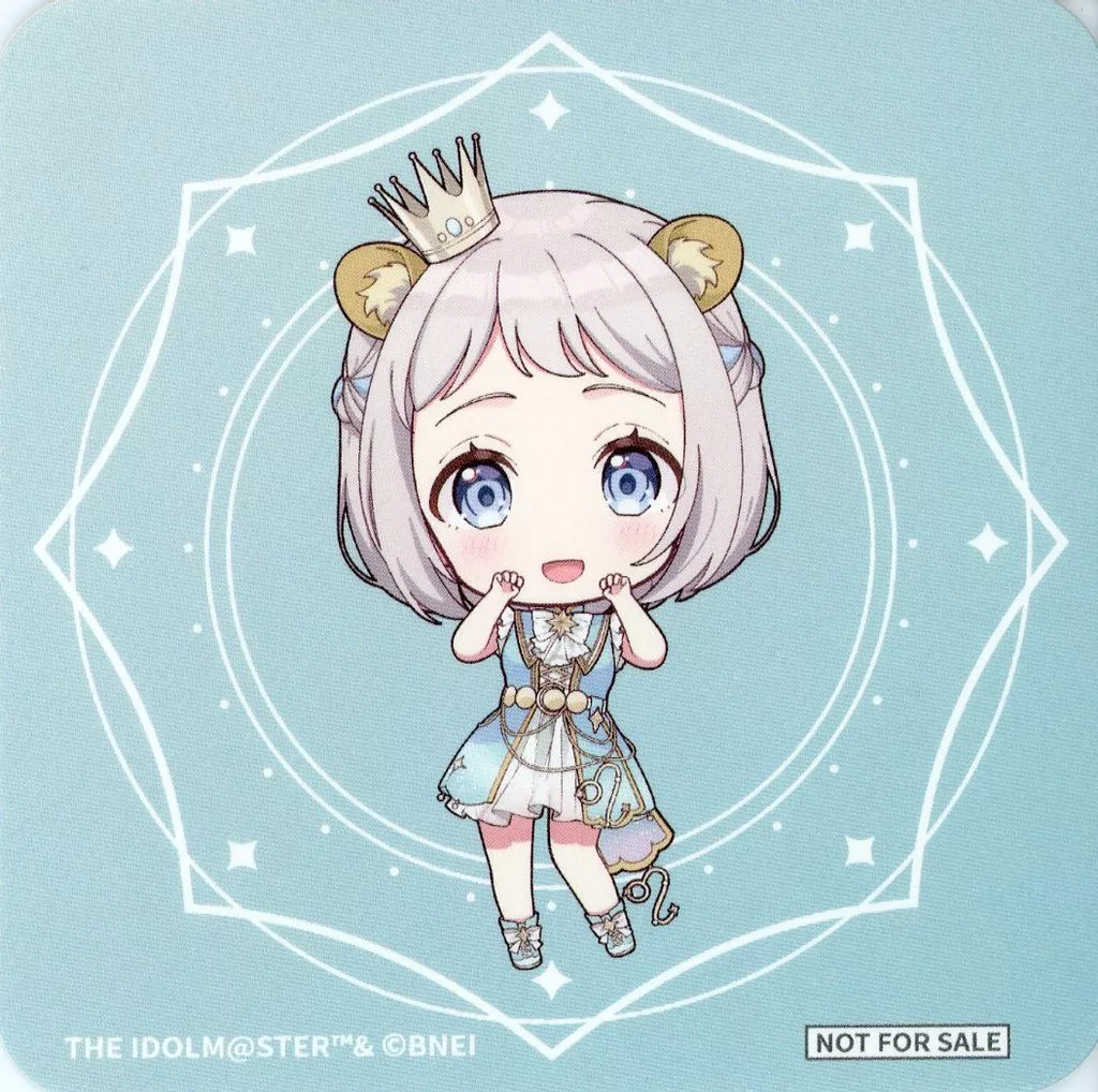 葛城リーリヤ(ミニキャラ) ランダムコースター 「学園アイドルマスター collaboration Cafe in SMILE BASE CAFE」 コラボメニュー注文特典