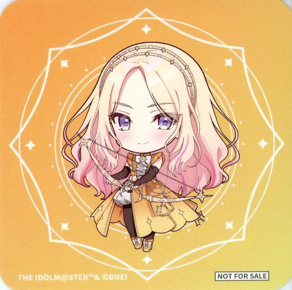 十王星南(ミニキャラ) ランダムコースター 「学園アイドルマスター collaboration Cafe in SMILE BASE CAFE」 コラボメニュー注文特典