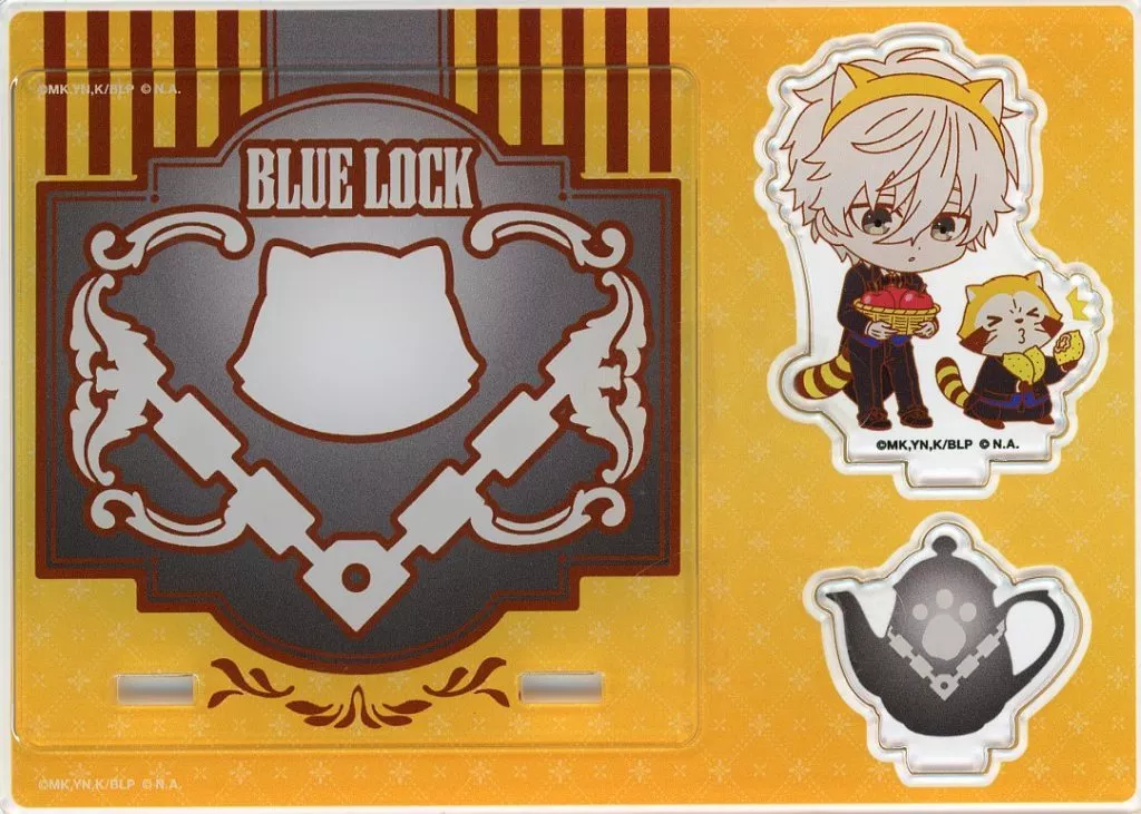 凪誠士郎 アクリルスタンド 執事ミニキャラver. 「ブルーロック×あらいぐまラスカル×Chugai Grace Cafe」_image