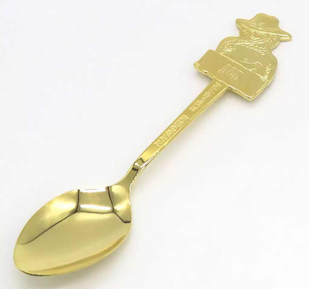 ワンピースフィルム　ゴールド　カレースプーン 駿河屋 -<中古>【シークレット】ポートガス・D・エース(ゴールドVer