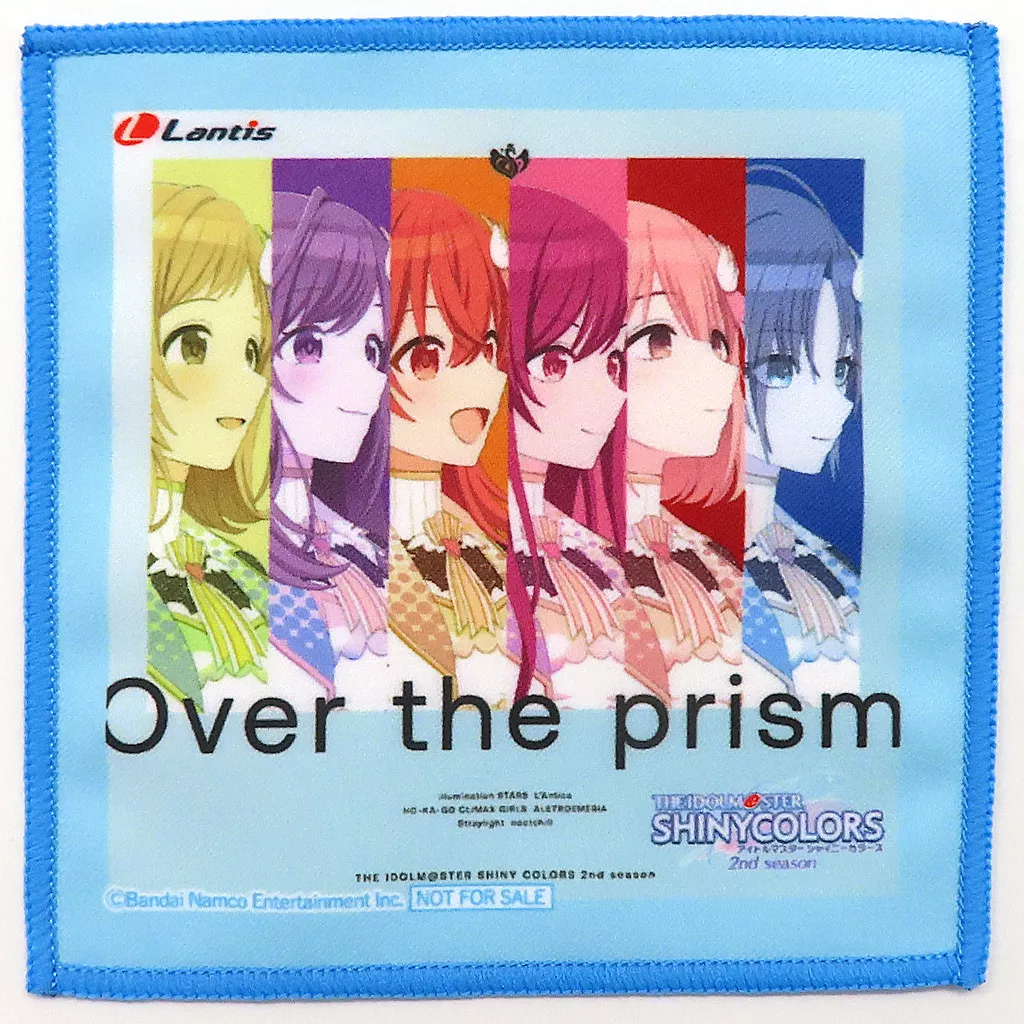 ジャケットイラスト マイクロファイバーコースター 「CD アイドルマスター シャイニーカラーズ 2nd season 主題歌アルバム Over the prism」 ゲーマーズ購入特典