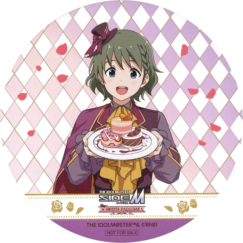 卯月巻緒 オリジナルコースター 「アイドルマスター SideM×SWEETS PARADISE 第2弾」 コラボメニュー注文特典