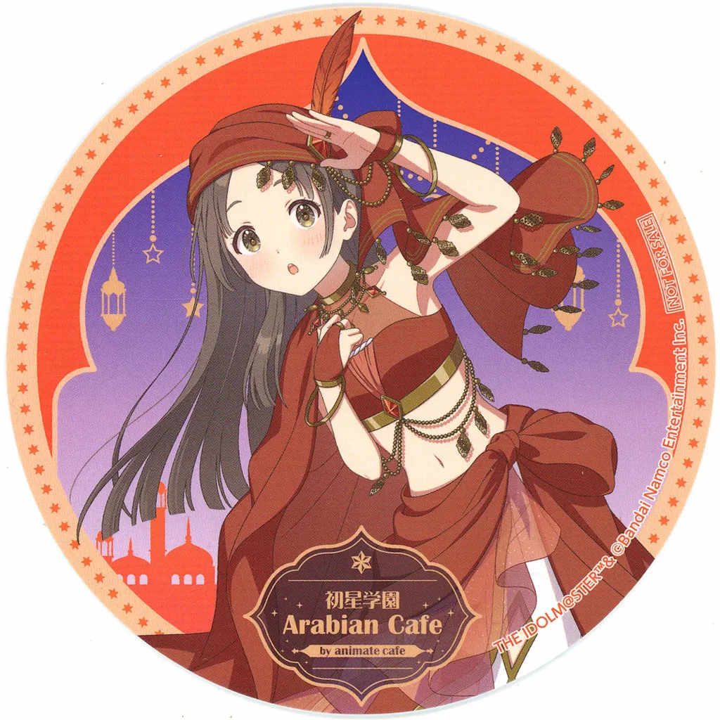 倉本千奈 ランダムコースター 「学園アイドルマスター 初星学園 Arabian Cafe×animatecafe」 コラボメニュー注文特典