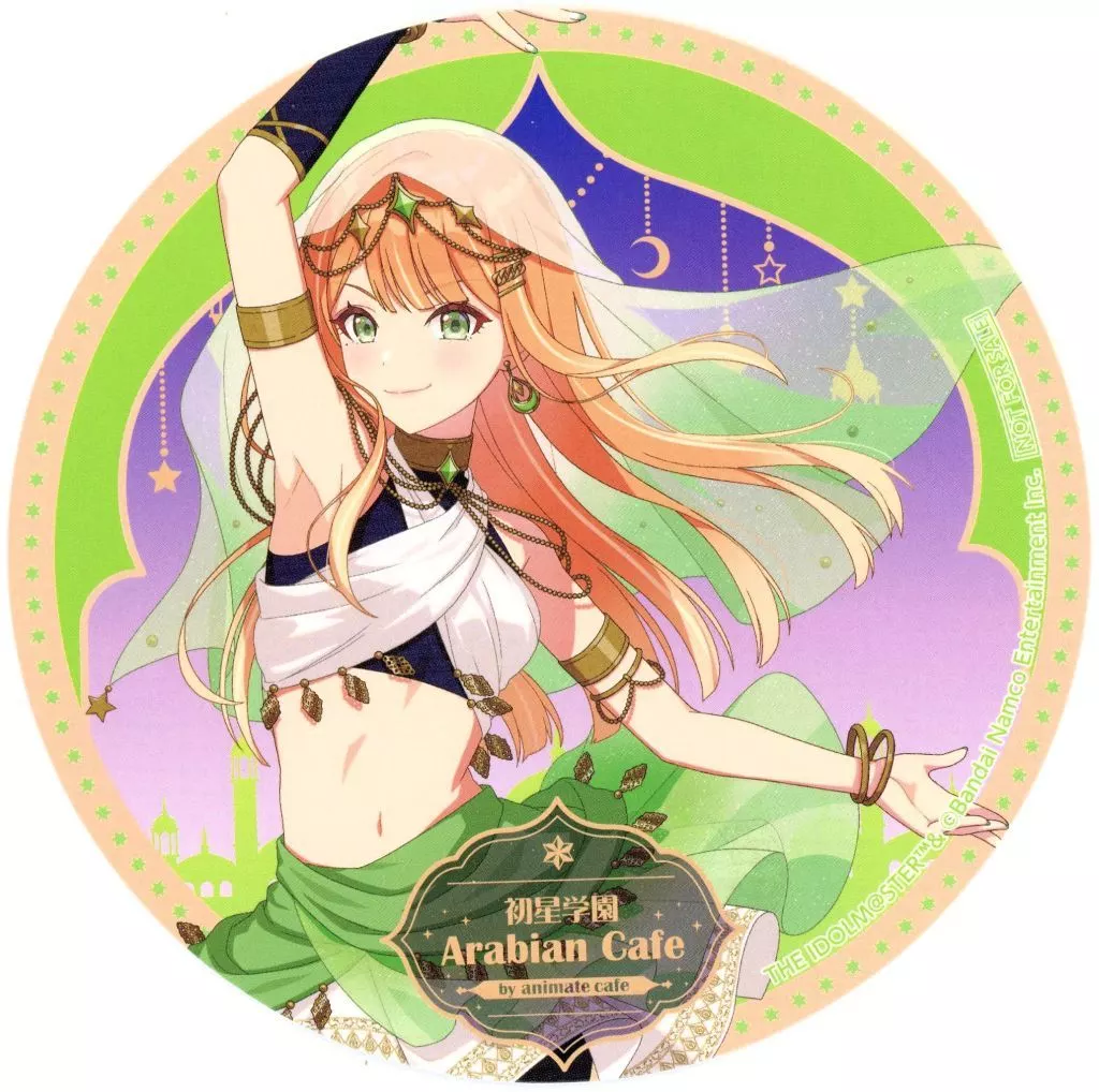 紫雲清夏 ランダムコースター 「学園アイドルマスター 初星学園 Arabian Cafe×animatecafe」 コラボメニュー注文特典
