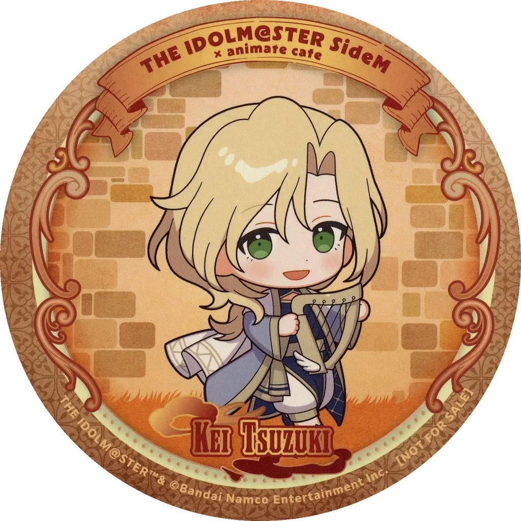 都築圭 コースター Bグループ 「アイドルマスター SideM×Gratte animatecafe 2025」 メニュー注文特典