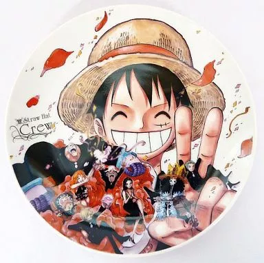 駿河屋 -<中古>麦わらの一味 海賊プレート 「ワンピース」 ジャンプ