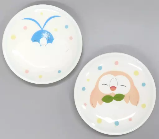 ポケモンセンター モクローズガーデン 豆皿2枚 モクロー チルット ポケセン ポケモンセンター モクローズガーデン 豆皿2枚 モクロー チルット