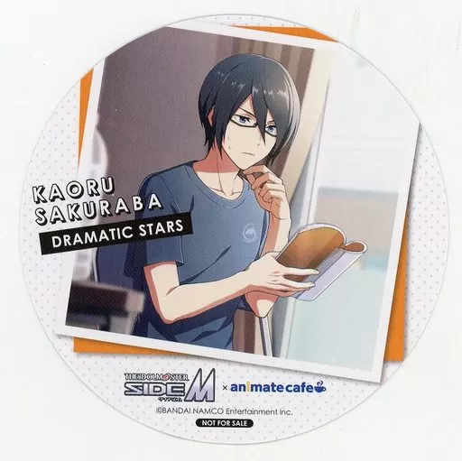 桜庭薫 コースター 「アイドルマスターSideM×animatecafe Mフェス2022」 メニュー注文特典