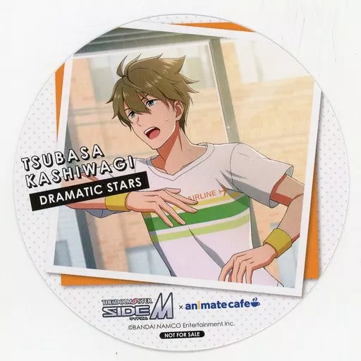 柏木翼 コースター 「アイドルマスターSideM×animatecafe Mフェス2022」 メニュー注文特典