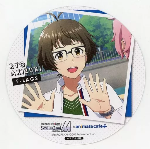 秋月涼 コースター 「アイドルマスターSideM×animatecafe Mフェス2022」 メニュー注文特典